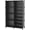 Black, variant on Closet Organizer 8 Cube Storage Shelves Closet Storage Clothes Organizers Stackable Cubby Shelving for Closet Bedroom Living Room Blue