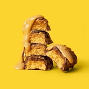 FITCRUNCH High Protein Baked Bar, Chocolate Peanut Butter, 16g Protein, 1.62 oz, 4 Count