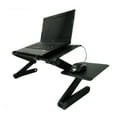 thumbnail image 3 of pitrice Laptop Table Adjustable 15kg Notebook Stand Metal 360掳 Foldable Computer Holder, Black, Air Hole, 3 of 8