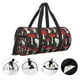 thumbnail image 3 of Easygdp Red Mushrooms Bolsa de Viaje, Bolsa de Mano, Bolsa de Gimnasio, Bolsa de Equipaje para Viaje, 3 of 6