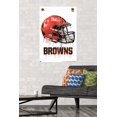thumbnail image 2 of NFL Cleveland Browns - Drip Helmet 20 Wall Poster, 22.375" x 34", 2 of 6