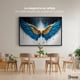 thumbnail image 2 of Cuadro Decorativo Marco Flotante Vuelo Celestial 90x60 Negro Canvas Revolution, 2 of 3