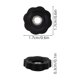 thumbnail image 2 of OUNONA 200Ud Pomo Giratorio Negro Para Maquinaria Con Rosca M4 Y Mango Antideslizante, 2 of 6