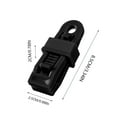 Kiteky Clearance Fixing Clip, Outdoor Tent Canopy Windproof Fixed Clip