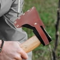 thumbnail image 2 of Camping Hatchet Axe Leather Axe Cover Axe Protector for Outdoor, 2 of 9