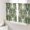 Green, variant on Green Elk Sheer Curtains for Living Room Bedroom Farmhouse Animals Botanical Cottagecore Sheer Curtains 54 Inch Long 2 Panels Set Light Filtering Curtain Window Treatments Drapes for Dining Room