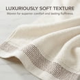 thumbnail image 3 of Unique Bargains Cotton Waffle Textured Hand Towels Milky White 4pcs 29" x 13", 3 of 8