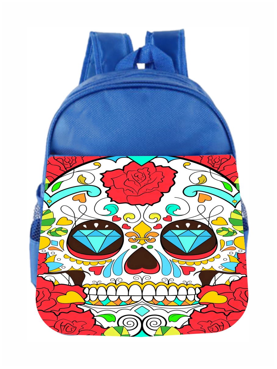 skull bookbag
