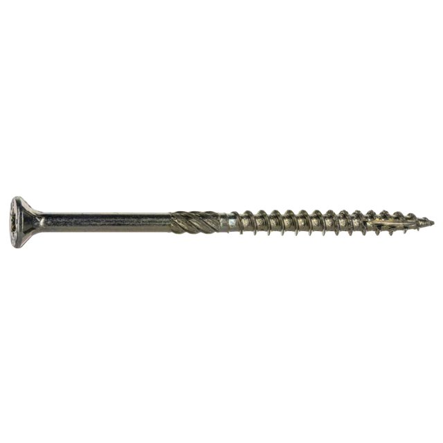 Sabredrive Star Drive Tornillos de construcción multiusos 5 lb aprox. 363 piezas - # 9 x 3 tornillos duraderos sujetadores para terrazas de madera cercas reparación de construcción al aire libre