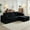 Black, variant on Housiney 103 inch Cloud Sectional Couch, Modern Modular Sofa with L-Shape Chaise, Corduroy Couches for Living Room Bedroom, No Assembly Required, Gray