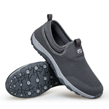 

LEEy-world Mens Shoes Men’s Running Shoes Lightweight Walking Shoes Breathable Comfortable Fashion Sneakers with Soft Sole Dark Gray