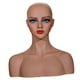 thumbnail image 3 of Cabeza de maniquí, modelo de exhibición de cabello, perchero de , soporte multiusos para pelucas, gafas, sombreros, bufandas y gorras., 3 of 7