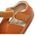 thumbnail image 6 of Baby Toddler Girls Boys Sandals - Soft Rubber Sole Leather Baby Walking Shoes(Infant/Toddler), 6 of 7