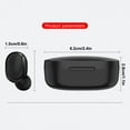 thumbnail image 4 of Bouanq Bluetooth 5.0 Wireless Earbuds with Wireless Charging Case IPX8 Waterproof Stereo Headphones in Ear Built in Mic Headset Premium Sound with Deep Bass Bluetooth Earbuds for Sport On Clearance, 4 of 6