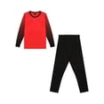 thumbnail image 5 of Zaldita Boys Goalkeeper Soccer Jersey Football Training Uniform Sponge Padded T-shirt And Long Pants Set Red 15-16, 5 of 7