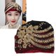 thumbnail image 1 of Gorro Para La Cabeza, Gorro Floral Ligero Y Transpirable Para La Cabeza, Apto Para Todas Las Estaciones, Multiusos Para La Vida Diaria, El Sueño Y La Aptitud, 1 of 7