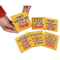 thumbnail image 6 of Inkdotpot Set of 6 Drink Coasters Easy Clean 4-inch SquareCoastersCork Base-Reusable- Quotes, 6 of 8