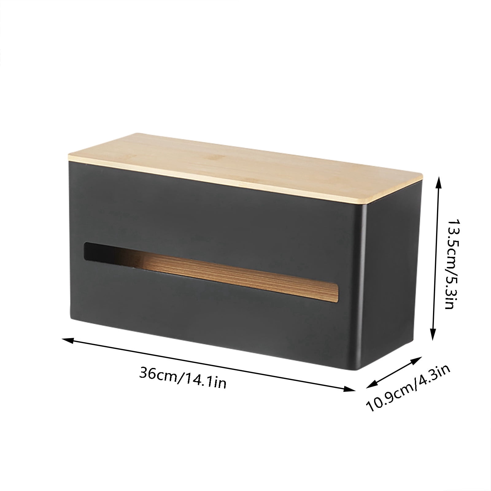 Kitchen Paper Towel Holder with One Hand Tear Design and Hidden Storage for Convenient Paper Accommodation