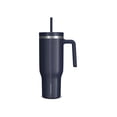 thumbnail image 1 of Termo Hydrapeak Voyager de 40 oz con asa y Popote Azul Marino, 1 of 7
