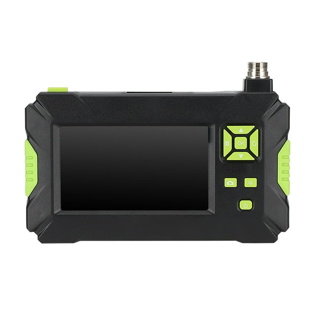 LED Endoscope, IP67 Waterproof Pipe Endoscope 2600mAh with Lens for Audio and Video 2m,5m,10m