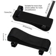thumbnail image 4 of xinxixnxx Chair Armrest Cushions Memory Sponge Chair Arm Pad Cushions Multipurpose Adjustable Gaming Chair Armrest Covers, 4 of 6