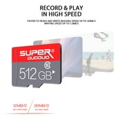 512 Micro SD Card Class 10 High Speed Memory Card with a Sd Adapter for Nintendo Switch, Smartphone Computer Game Console