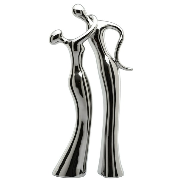 Figuras Decorativas de Cerámica Crown Baccara 2 piezas Pareja