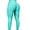 Green, variant on 26"Lake Green leggings for womens,XL
