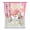 Pink, variant on Japanese Cute Dogs Tie Up Curtains for Window, Thermal Insulated Balloon Shade Adjustable Rod Pocket Curtains Valance Panels for Kitchen Bathroom Cafe 34 x 45 Pink Yellow Modern Abstract Waves