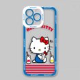 thumbnail image 1 of Beautiful Hello Kitty Cat Cover Clear Phone Case For Infinix TECNO POVA 2 3 POP SMART 4 5 6 7 8 NOTE 10 11 12 30I VIP PRO Case, 1 of 1