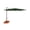 Forest Green, variant on SimplyShade 8.5ft Outdoor Square Patio Umbrella with Cross Bar Stand, Taupe Brown