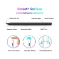 thumbnail image 3 of Stylus Pen, Active Stylus Pen Compatible for iOS and Android Touchscreens/Phones, Rechargeable Stylus Pen with Dual Touch Screen, Stylus Pencil for Apple iPad/iPhone/Android/Samsung Tablet, 3 of 6