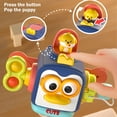 thumbnail image 4 of Meitianfacai Early Learning Infant Penguin Busy B All Baby Hand Grabbing B All Puzzle Sensory Hexahedron Busy Toys, 4 of 6