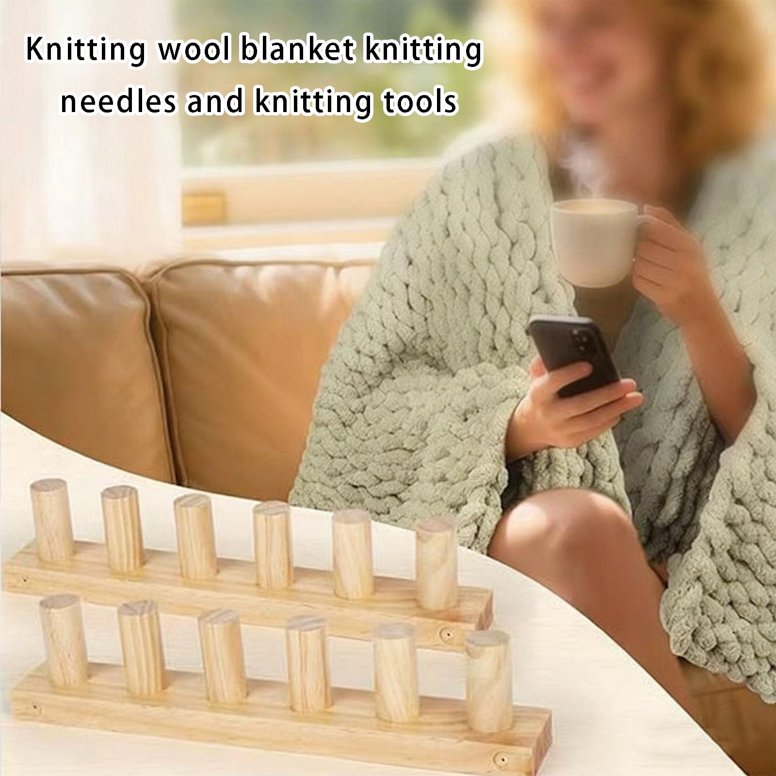Knitting Machine Knitting For Adult Beginner Weaving Blankets Bedspreads Shawls Sweaters and Yarn Craft Project