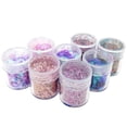 thumbnail image 2 of Wrapables Chunky Glitter for Hair Face Makeup Nail Art Decoration (8 Colors), Purple Party, 2 of 4