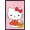 Black Framed Version, variant on Hello Kitty: 2017 Spring - Spring Dress and Basket Wall Poster, 22.375" x 34"