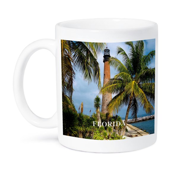 3dRose, 1831 Cape Florida Lighthouse, 15oz Mug