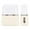 Beige, variant on Hearth & Gear Mini Shampoo Dispenser Portable Travel Bottle Set Leak Proof Travel Toiletry Containers 4 Lotion/Spray Bottles With Labels Airplane Accessories For Toiletries Comforter Vacuum Storage