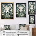 thumbnail image 4 of Designart "Forest Deer Guardian" Animals Framed Wall Art - Traditional White Deer Bedroom Framed Canvas Wall Art, 4 of 6