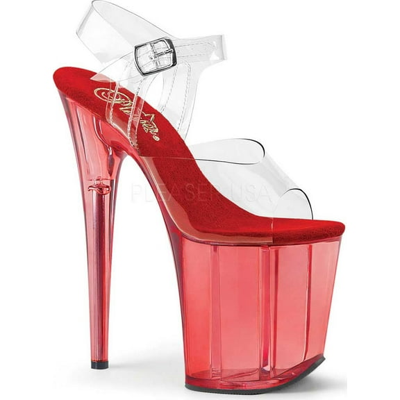 Women's Pleaser Flamingo-808T Platform Ankle Strap Sandal