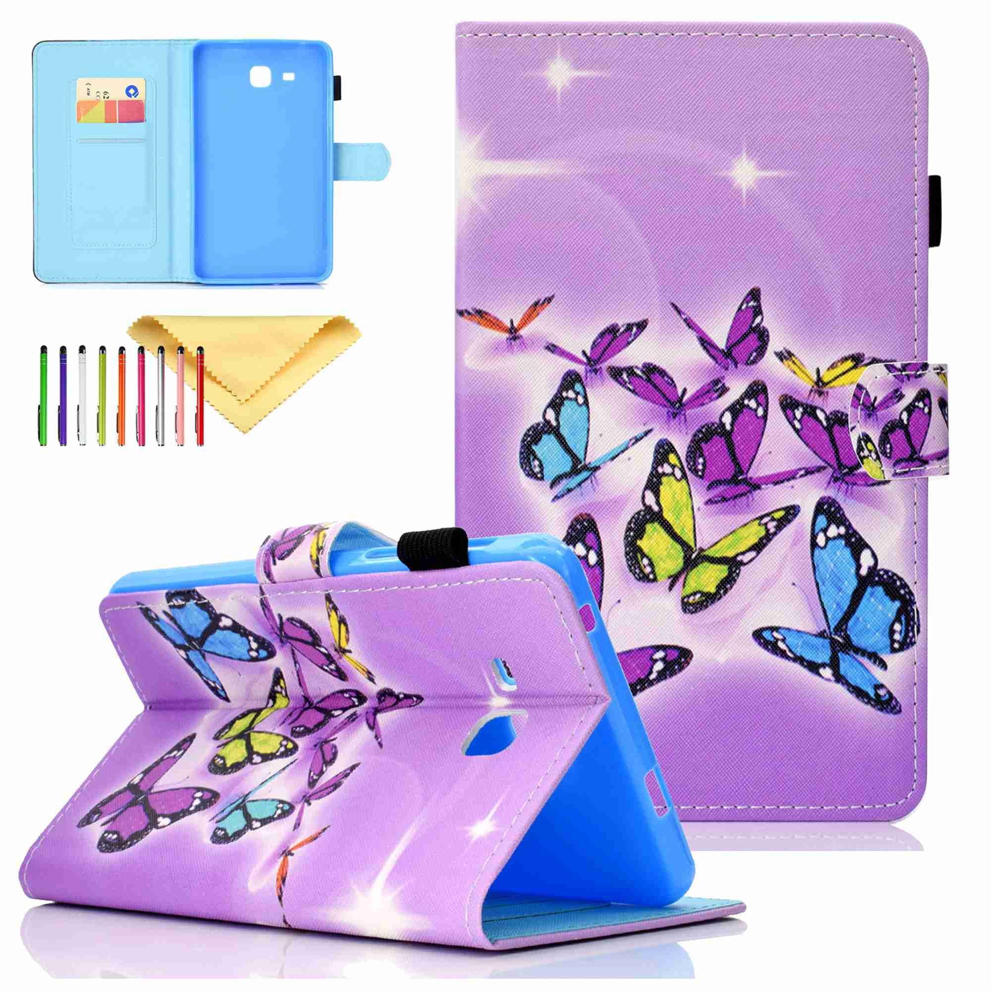 Dteck Case for Samsung Tab A 7 Case (SMT280/SMT285) Slim PU Leather