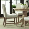 thumbnail image 2 of Homestyles Cambridge Wood Dining Chair Pair in Off White, 2 of 4