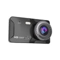 thumbnail image 2 of 4\\\" Pantalla Táctil Dual Dash Cam 1080P Coche DVR Grabadora Cámara Frontal Trasera Sensor G, 2 of 4