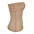thumbnail image 4 of Douhoow Tube Top for Women Strapless Slim Fit Solid Shirts See Through Sheer Mesh Bandeau, 4 of 6