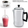 thumbnail image 4 of HLONK Coffee Percolator Aluminum Alloy Coffee Pot  3L Percolator Coffee Maker Pot  Home Office Electric Kettle Versatile Supplement Stovetop Coffee Percolator Pot for Kitchen or Office, 4 of 8