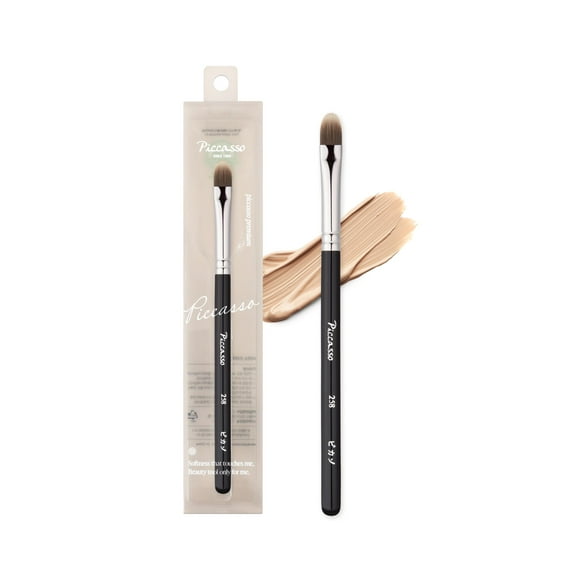 Pincel de maquillaje Piccasso 258, pincel corrector sintético angulado