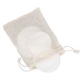 thumbnail image 2 of White/10 Pieces + Storage Bag/box Organic Makeup Remover Cotton, 2 of 8