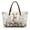 Bunny Egg Daisy, variant on Bear Maple Leaf Print Top Handle Bag for Women Lightweight Tote Bag Casual Top Handle Satchel with Inner Pocket for Shopping Business