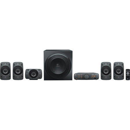 Logitech Z906 5.1 Speaker System - 500 W RMS - DTS, Dolby Digital, 3D Sound - iPod