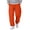 Saffron #43, variant on WULMLEO Men's Baggy Sweatpants with Pockets Drawstring Loose Fit Cuffed Gym Casual Joggers Camel 3XL